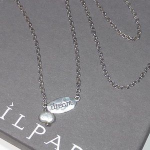 Silpada N2402 Sterling Silver Dream Pearl Necklace .925